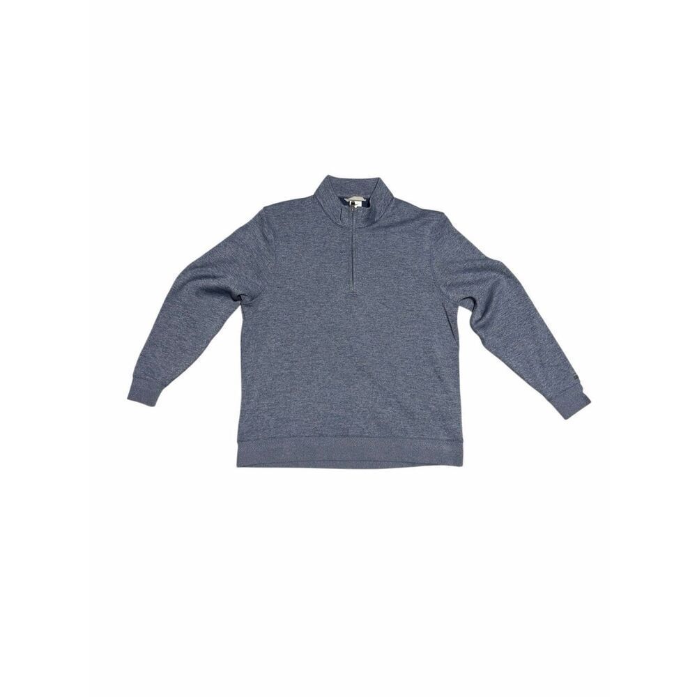 Nike Dri-FIT Men's Player Golf  1/2 Zip Pullover Golf Shirt Grey Blue DH0986 Sz